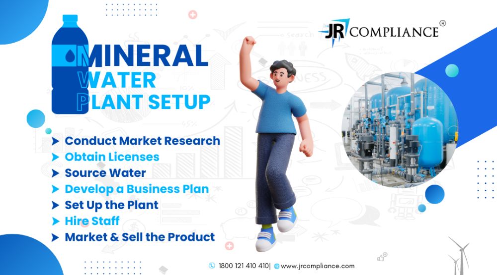 Mineral Water Plant in India Meaning, Process, Benefits JR Compliance